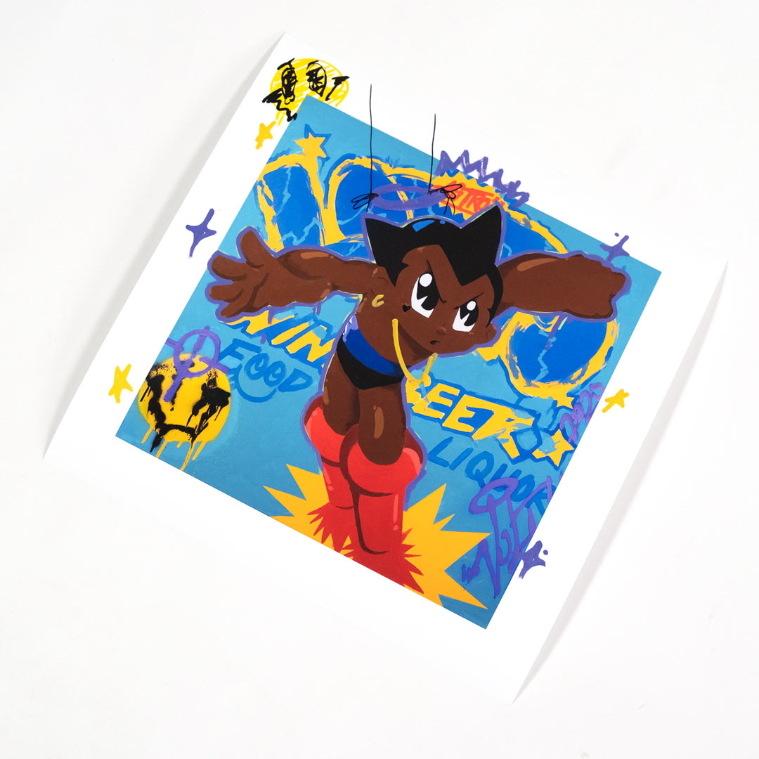 Astro Noir Sky Blue - Hand-Embellished Edition