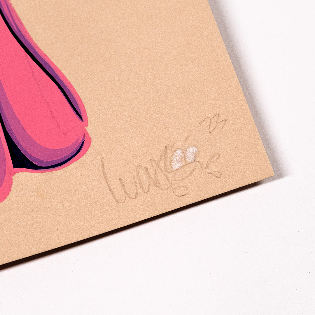 Pink Curtains, Breezy Day