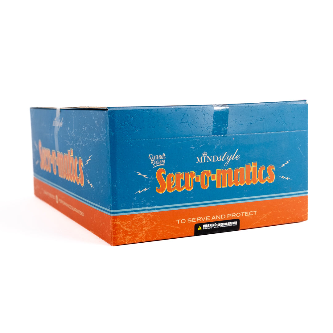 MINDstyle x Brandt Peters Serv-O-Matics Vinyl Figure Case (15 mini figures)