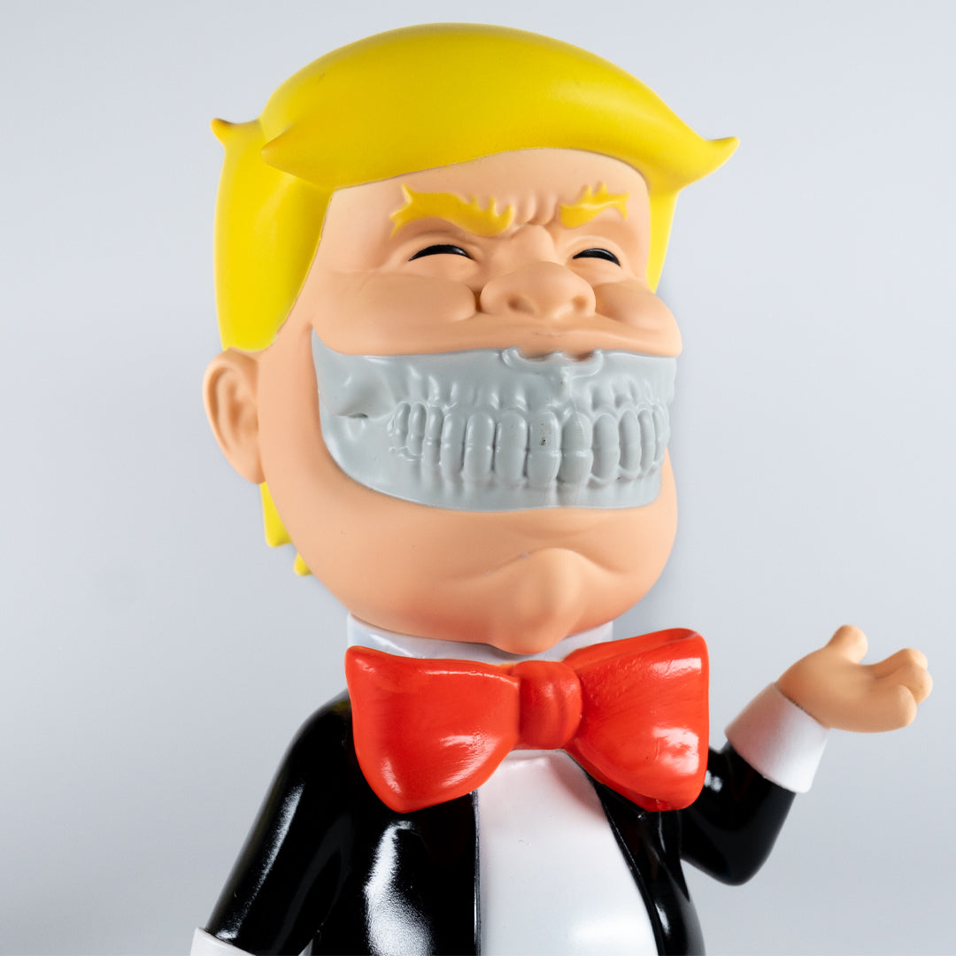 MINDstyle x Popaganda Ron English Donald T Rich 12" Vinyl Figure - Black Light Magic