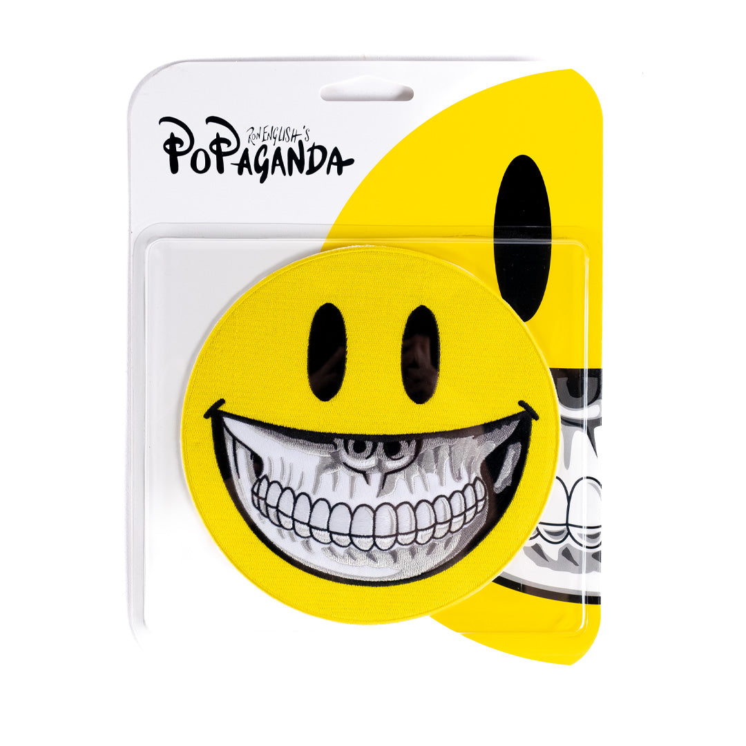 MINDstyle x Popaganda Ron English Grin 4" Patch