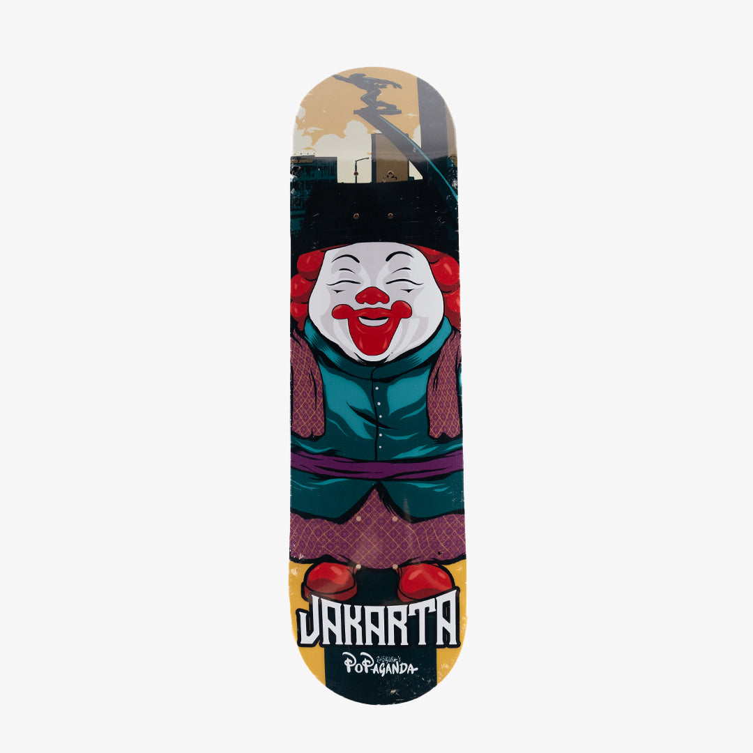 Popaganda Asia Tour 2020 Jakarta Skate Deck