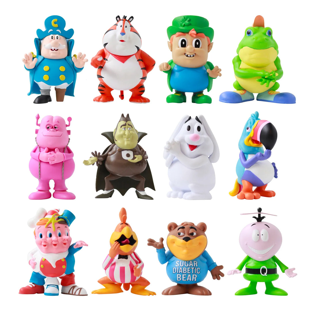 Cereal Killers Mini Figure Case - 12 mini Mindstyle figures