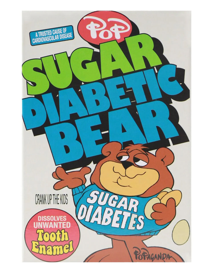 Cereal Killers Mini Figure: Sugar Diabetic Bear Mindstyle Vinyl Figure