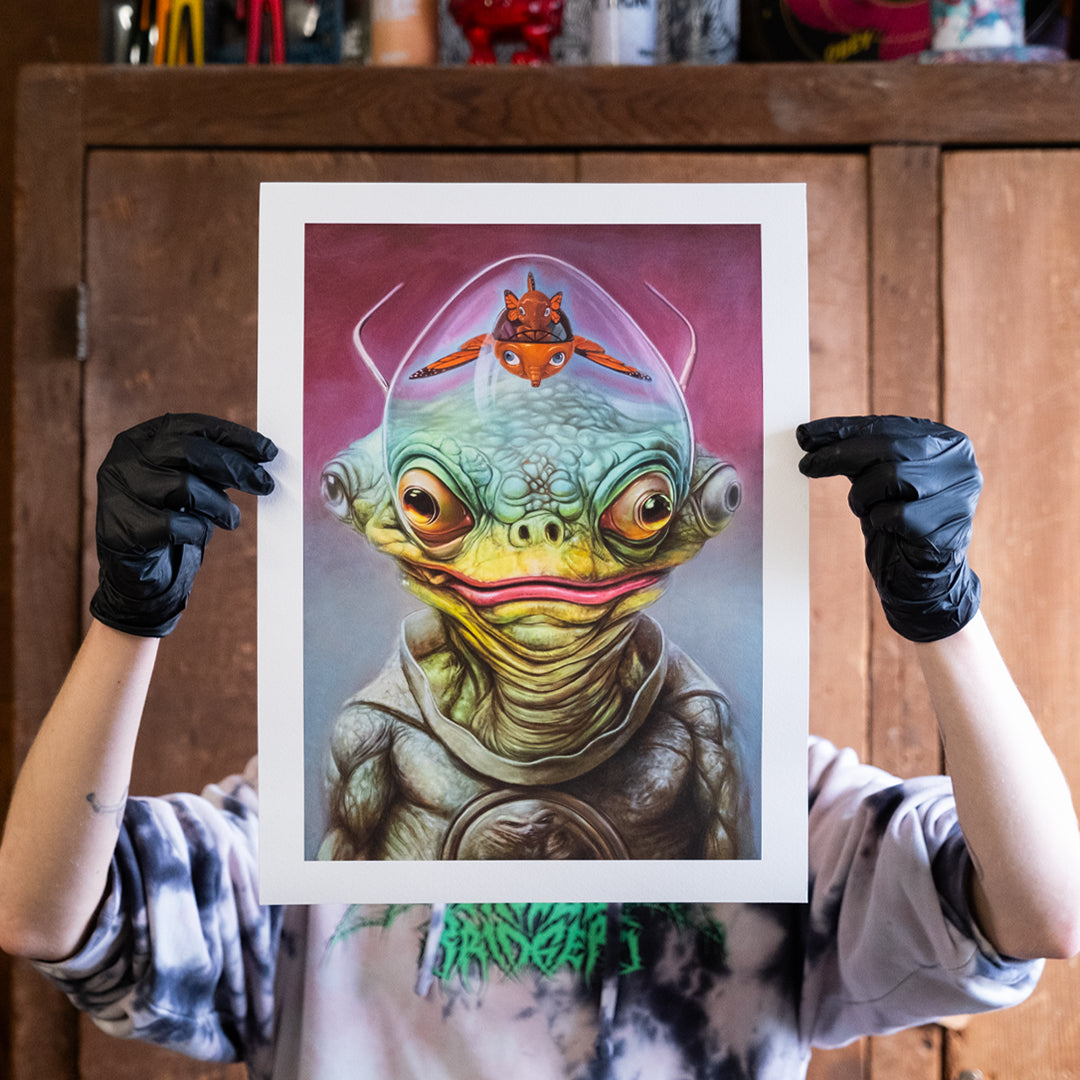 Ron English Alien Print Set