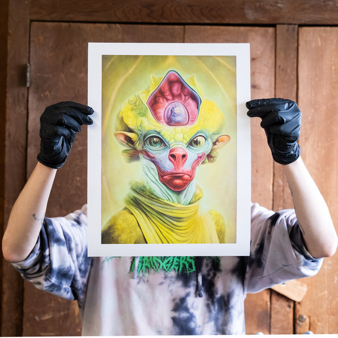 Alien with tubby Brain