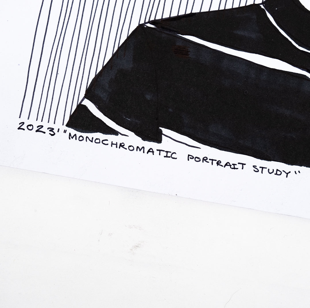 Monochromatic Portrait Study