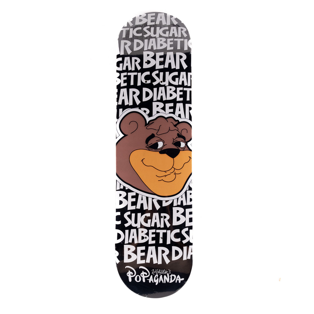 Popaganda Cereal Killers Sugar Diabetic Bear Skate Deck