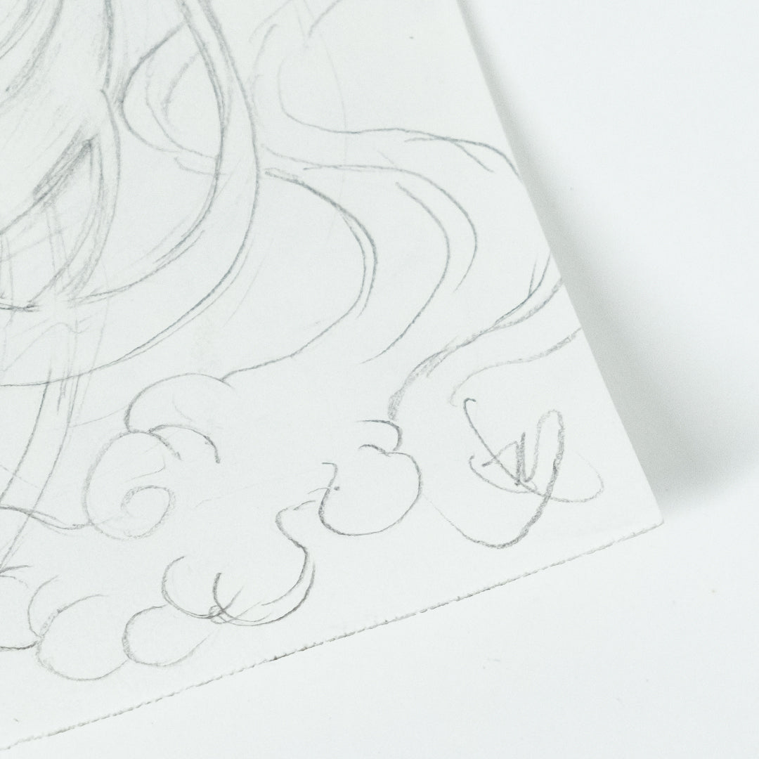 Sister Black Swan Original Sketch