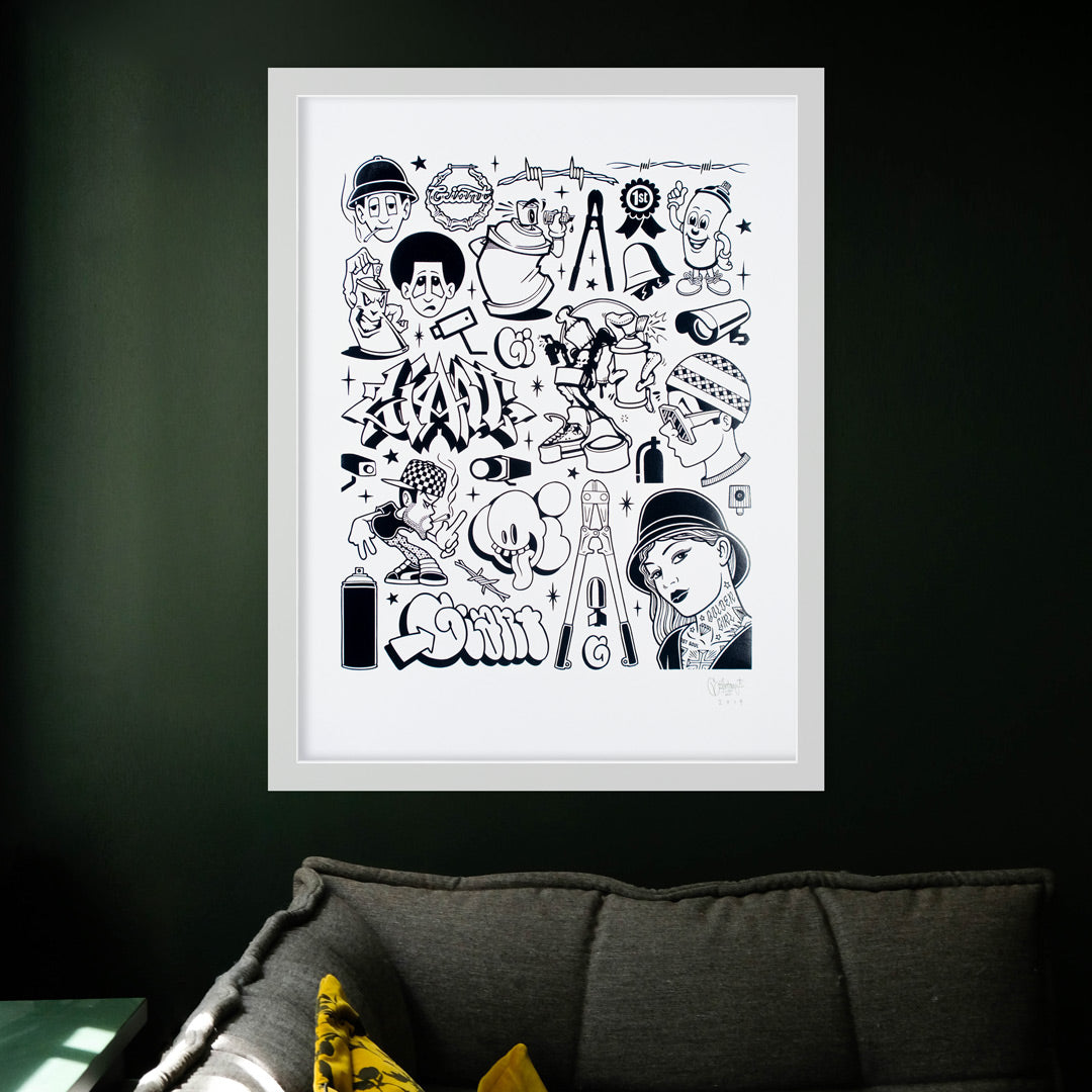 Modern Hieroglyphics - Graffiti: Black Edition