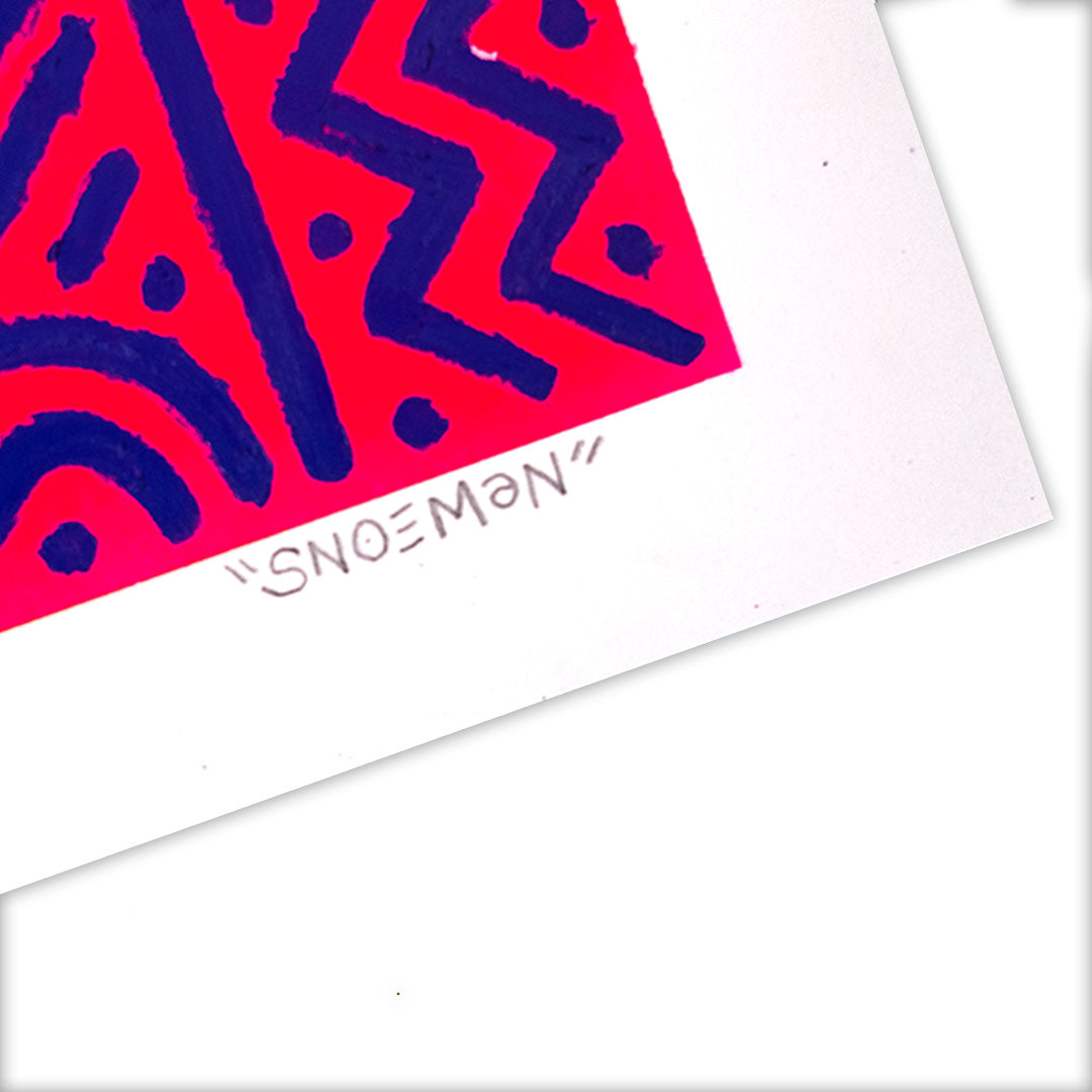 Zig Zag Painting XII