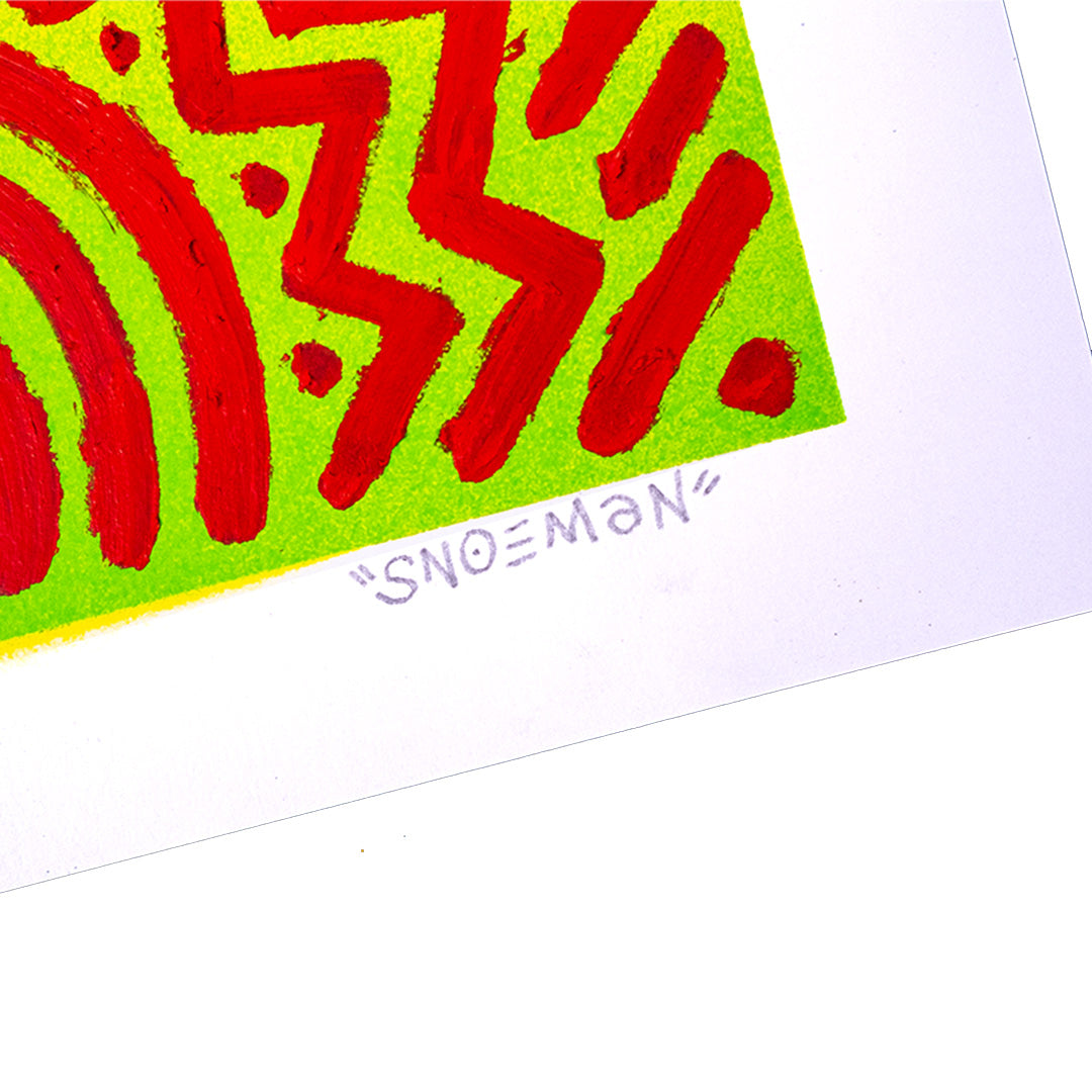 Zig Zag Painting XIII