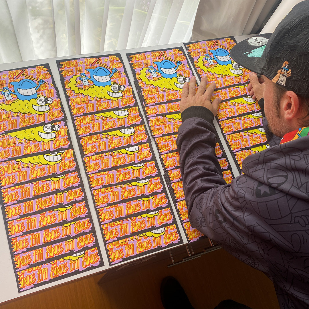 Bike Tripping + Spraying Clouds (2-Print Set)