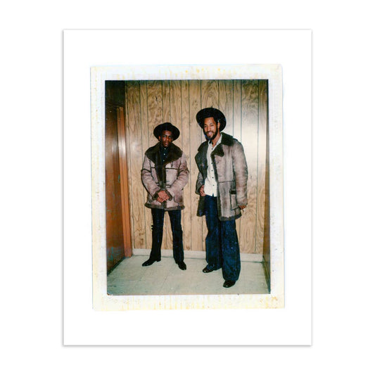DJs Tony Tone and Kool Herc at The T Connection 1979 - Polaroid Print