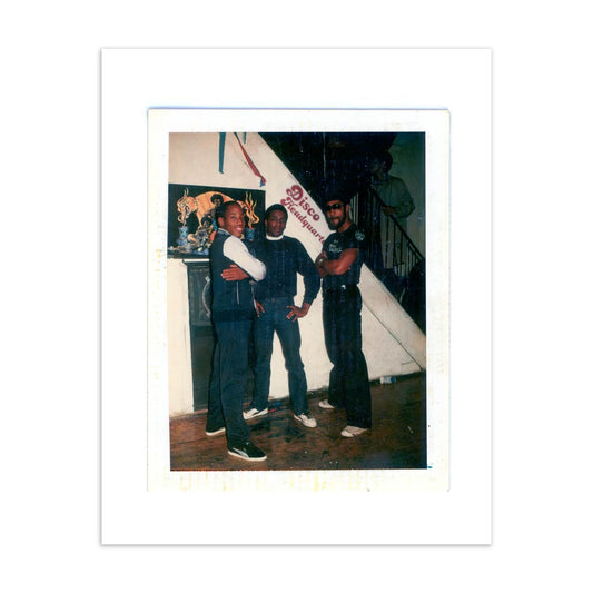 DJs Breakout Tony Tone and Kool Herc at The T Connection 1979 - Polaroid Print