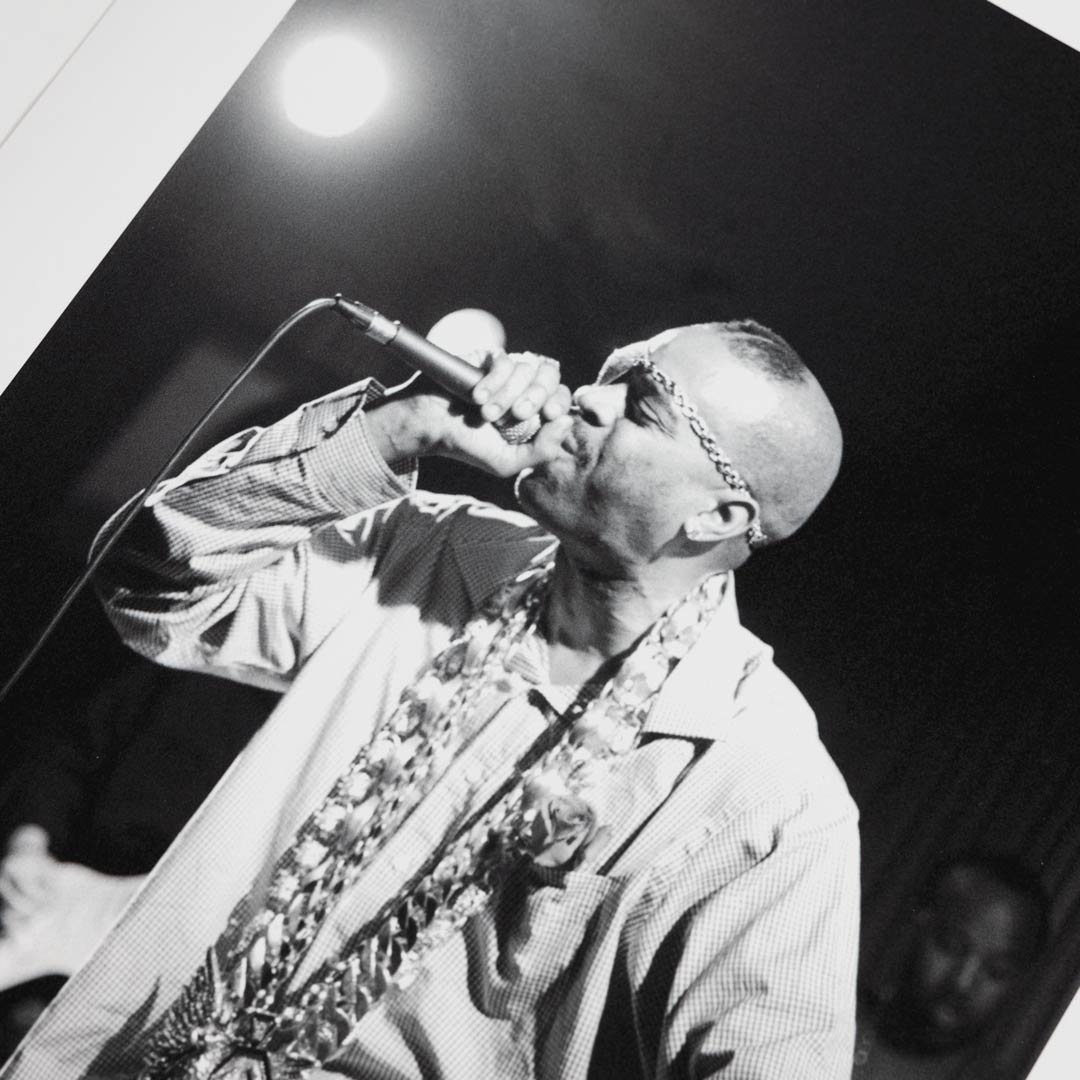 1997 at the China Club - Slick Rick the Ruler Rocking It with a Band