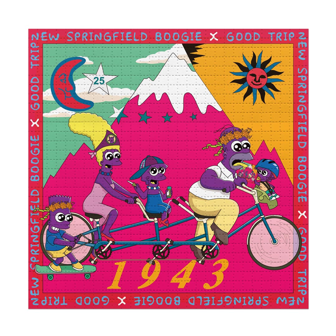 Good Trip x New Springfield Boogie 2024 Bicycle Day Blotters (3-Print Set)