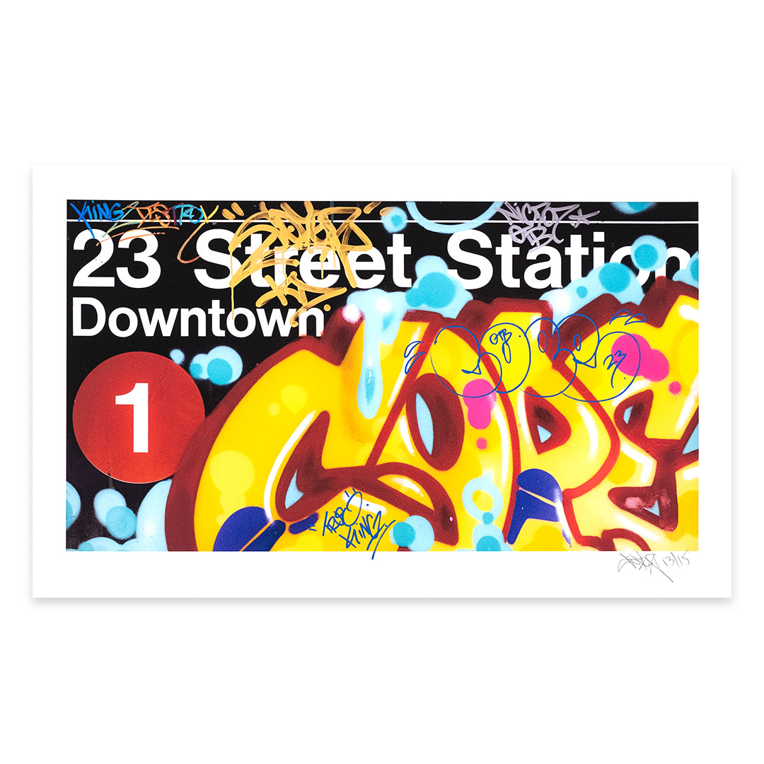 23rd Street Station - Hand Embellished Edition