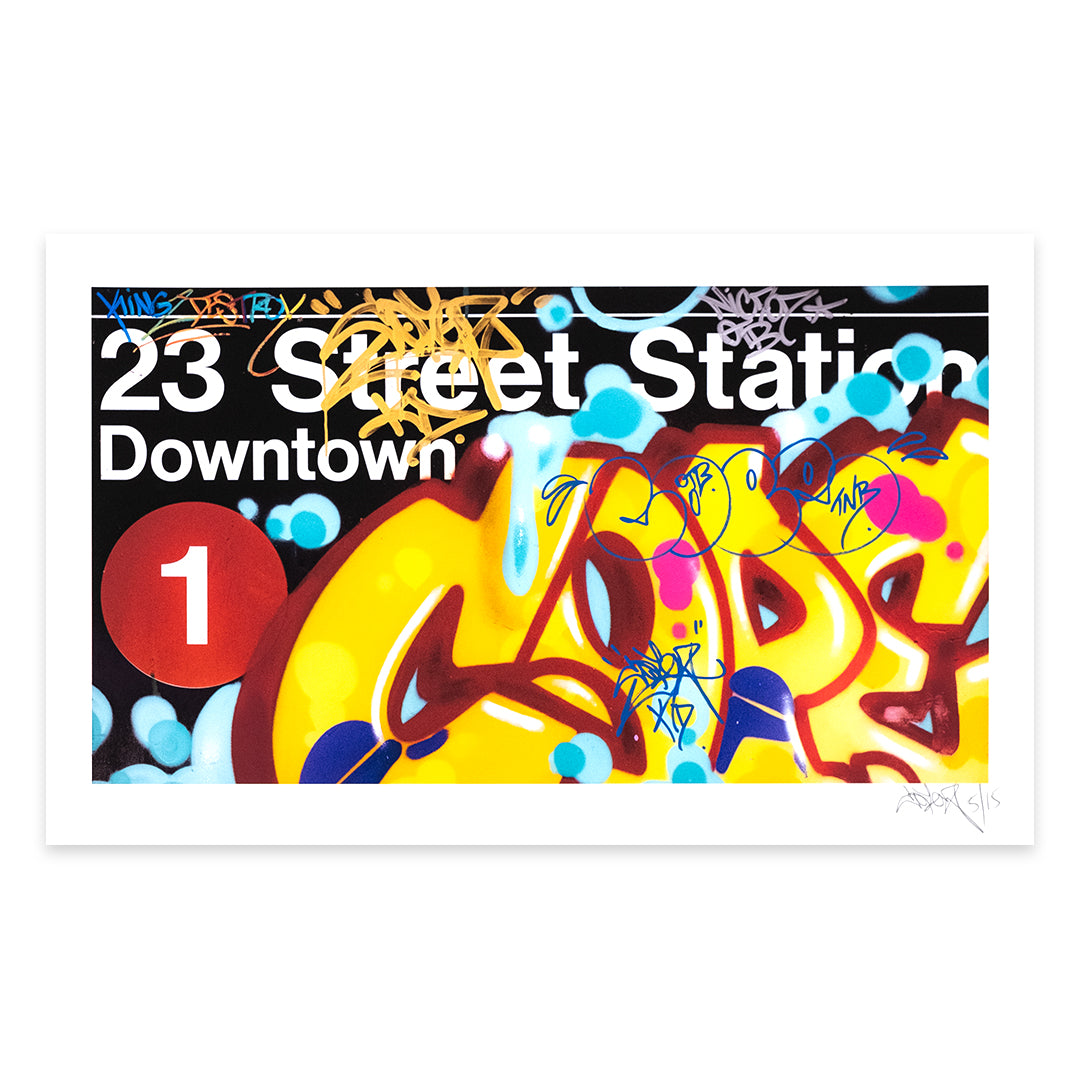 23rd Street Station - Hand Embellished Edition
