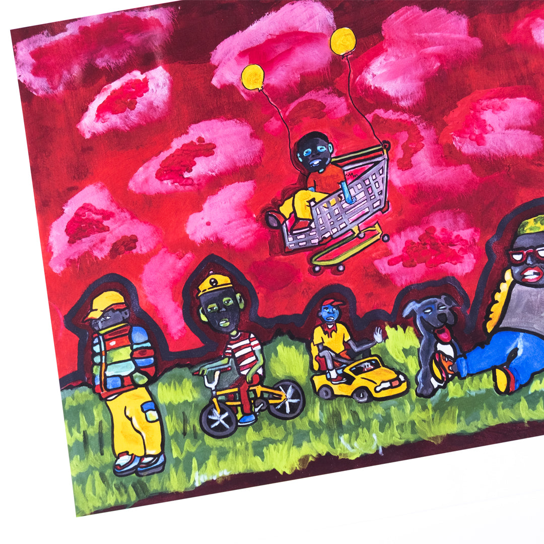 Whole Lotta Red Kids Limited Edition Print