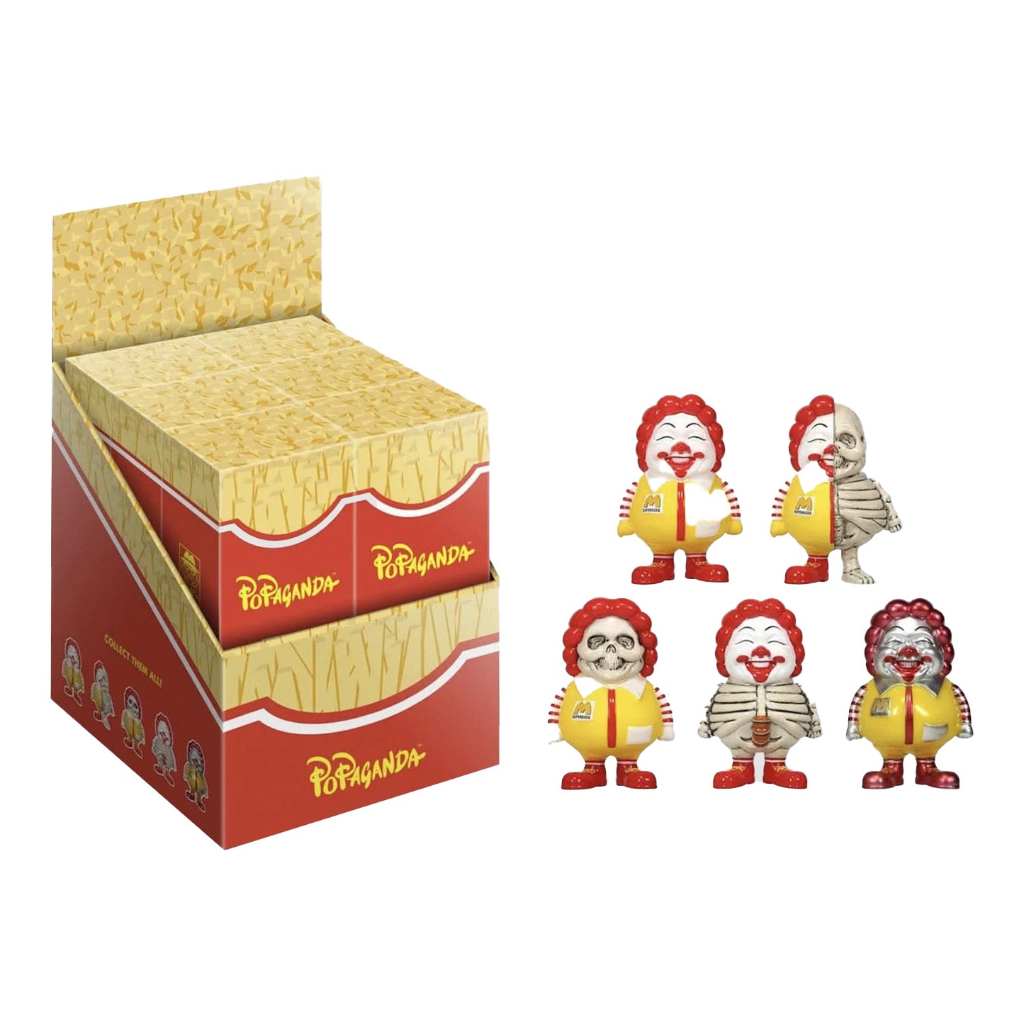 MINDstyle x Popaganda Ron English MC Supersize Mini Figure  - Blind Box Pick Vinyl Figure