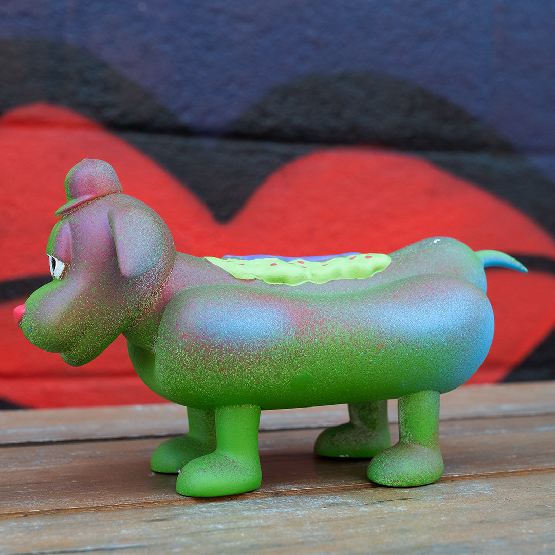 Sheefy Coney Dog Sculpture - Hand Embellished Edition Variant #2