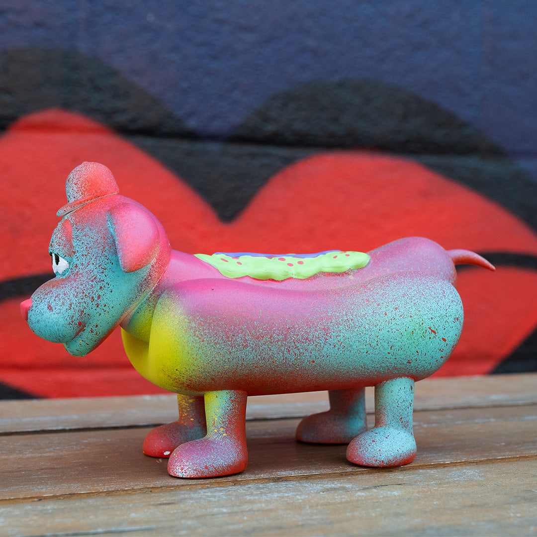 Sheefy Coney Dog Sculpture - Hand Embellished Edition Variant #6