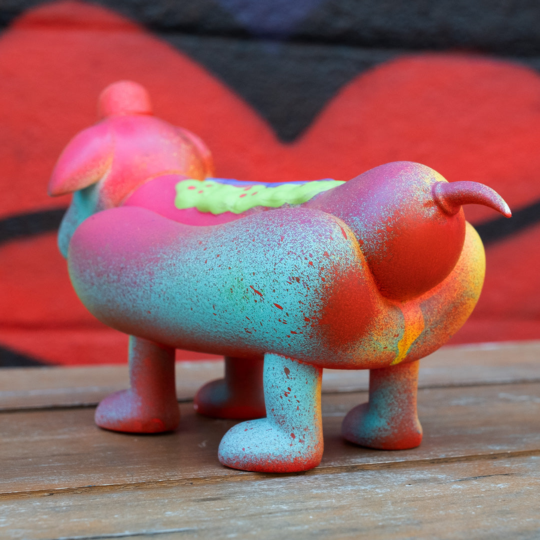 Sheefy Coney Dog Sculpture - Hand Embellished Edition Variant #6