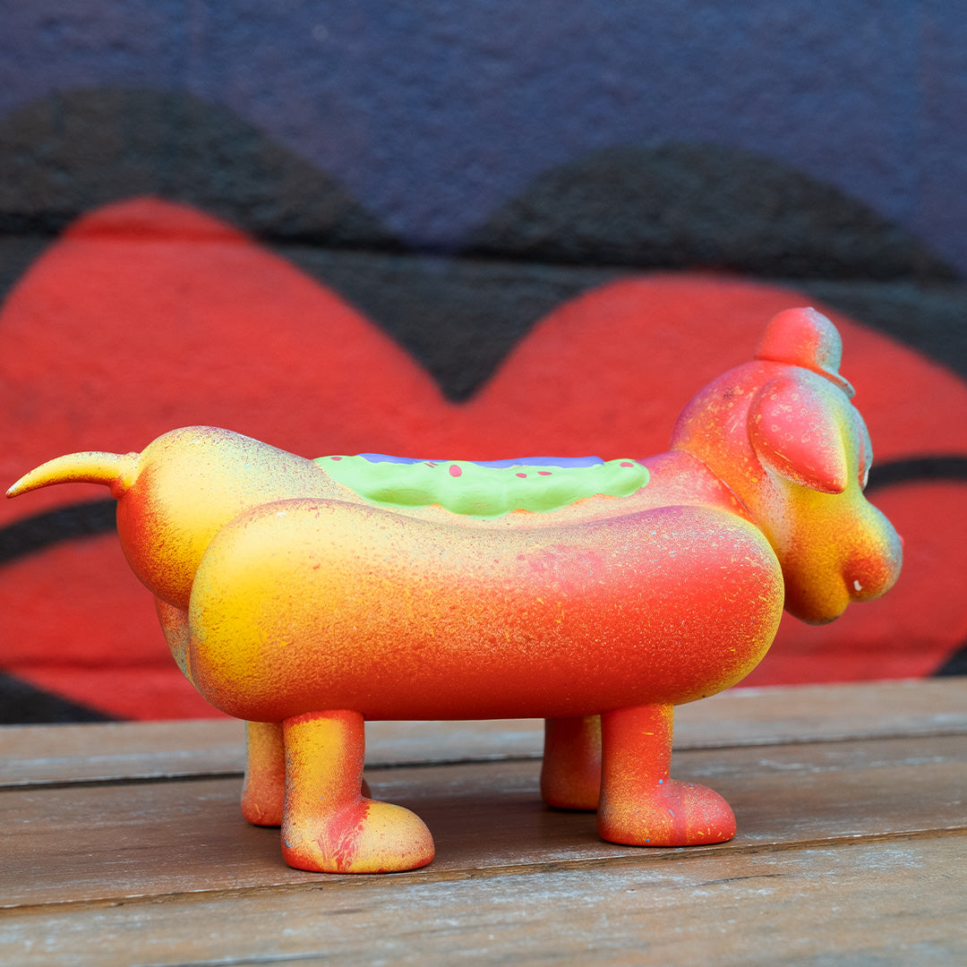 Sheefy Coney Dog Sculpture - Hand Embellished Edition Variant #6