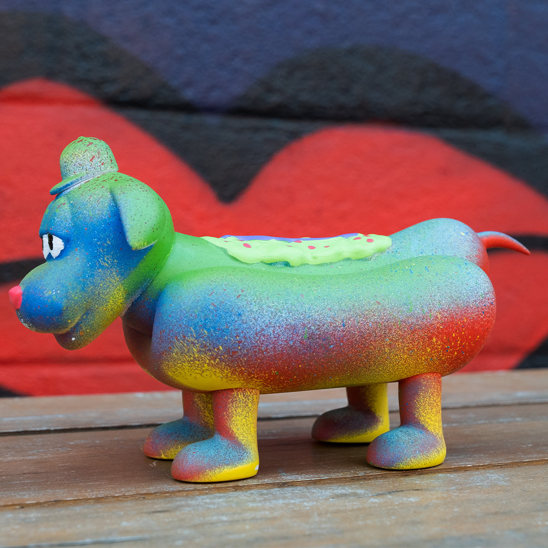 Sheefy Coney Dog Sculpture - Hand Embellished Edition Variant #9