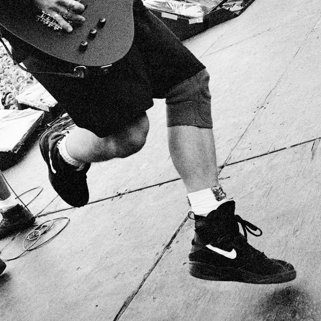 Jeff Ament & Mike McCready, Pearl Jam, A Drop In The Park, Magnuson Park, Seattle, 9/20/92