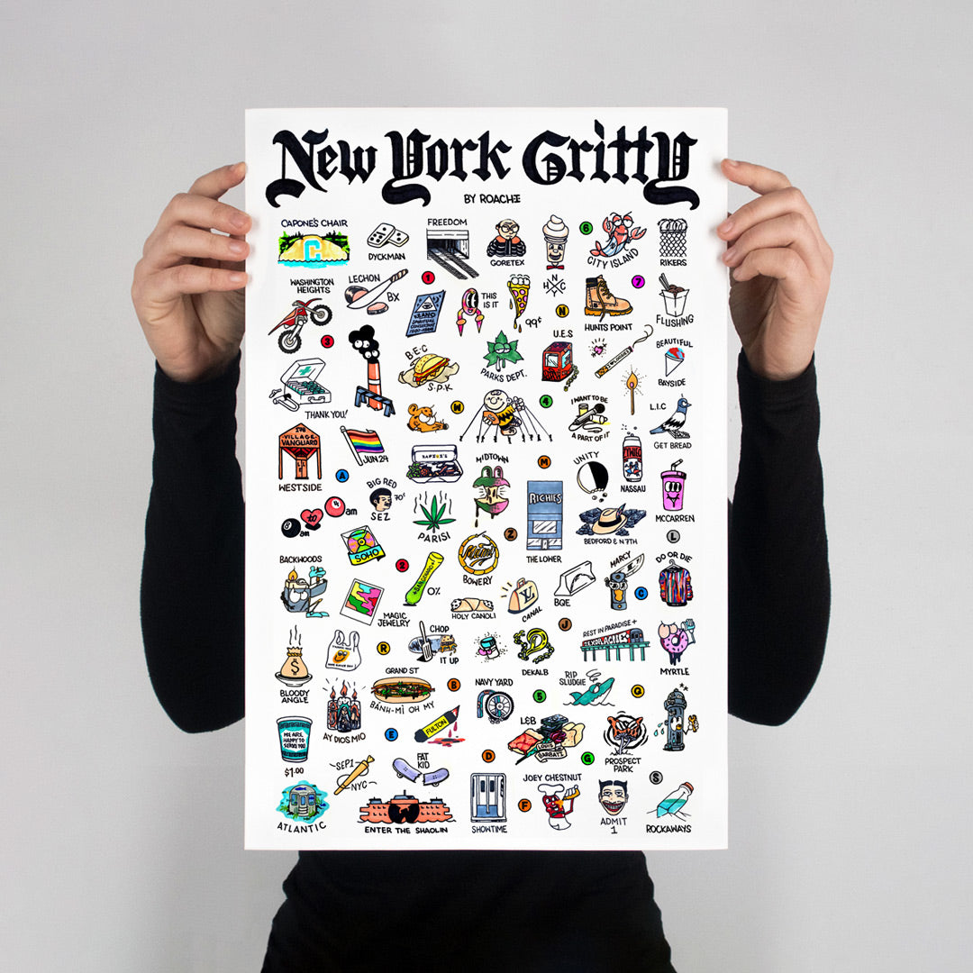 New York Gritty - Full-Color Edition