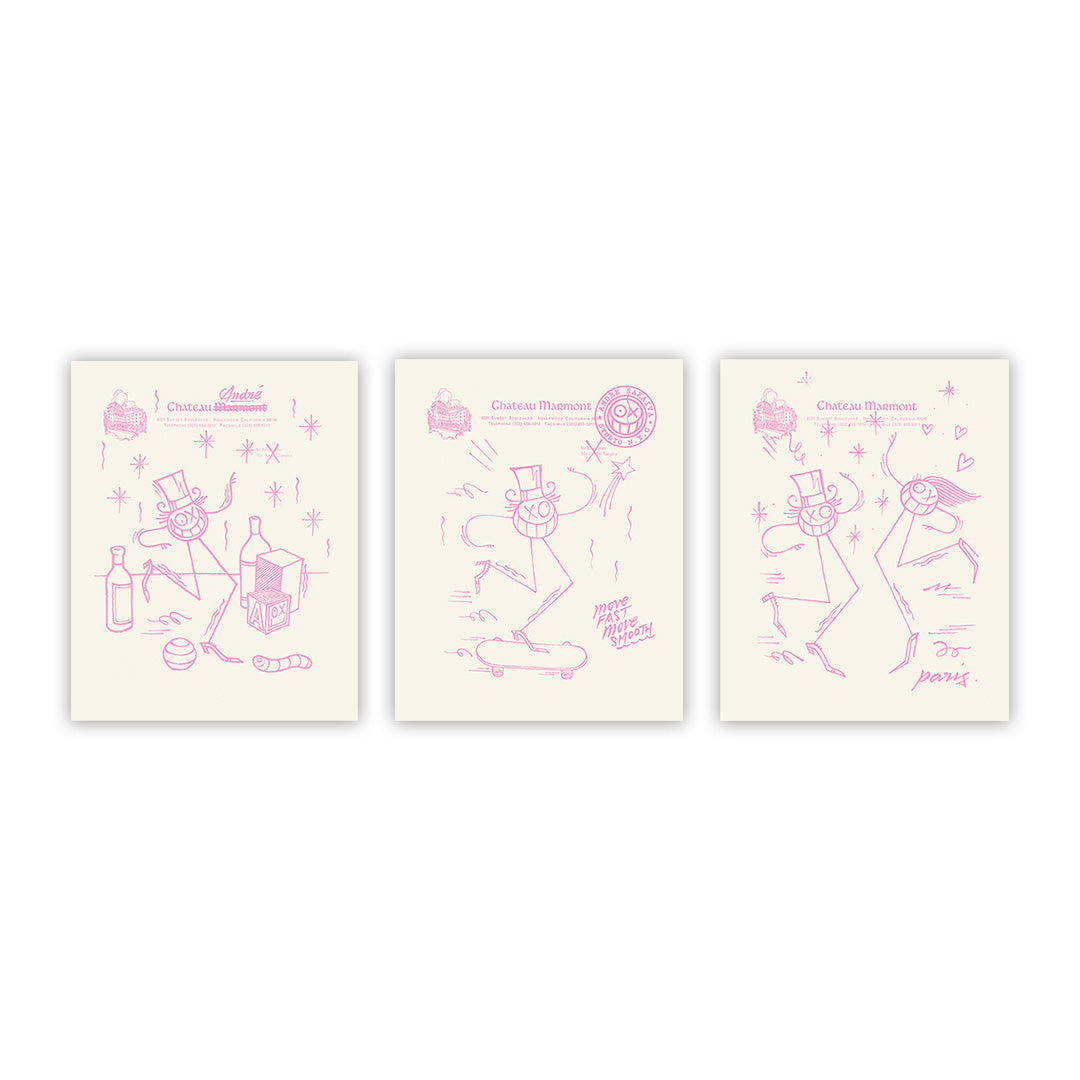 Chateau Andre Set - Pink Variant