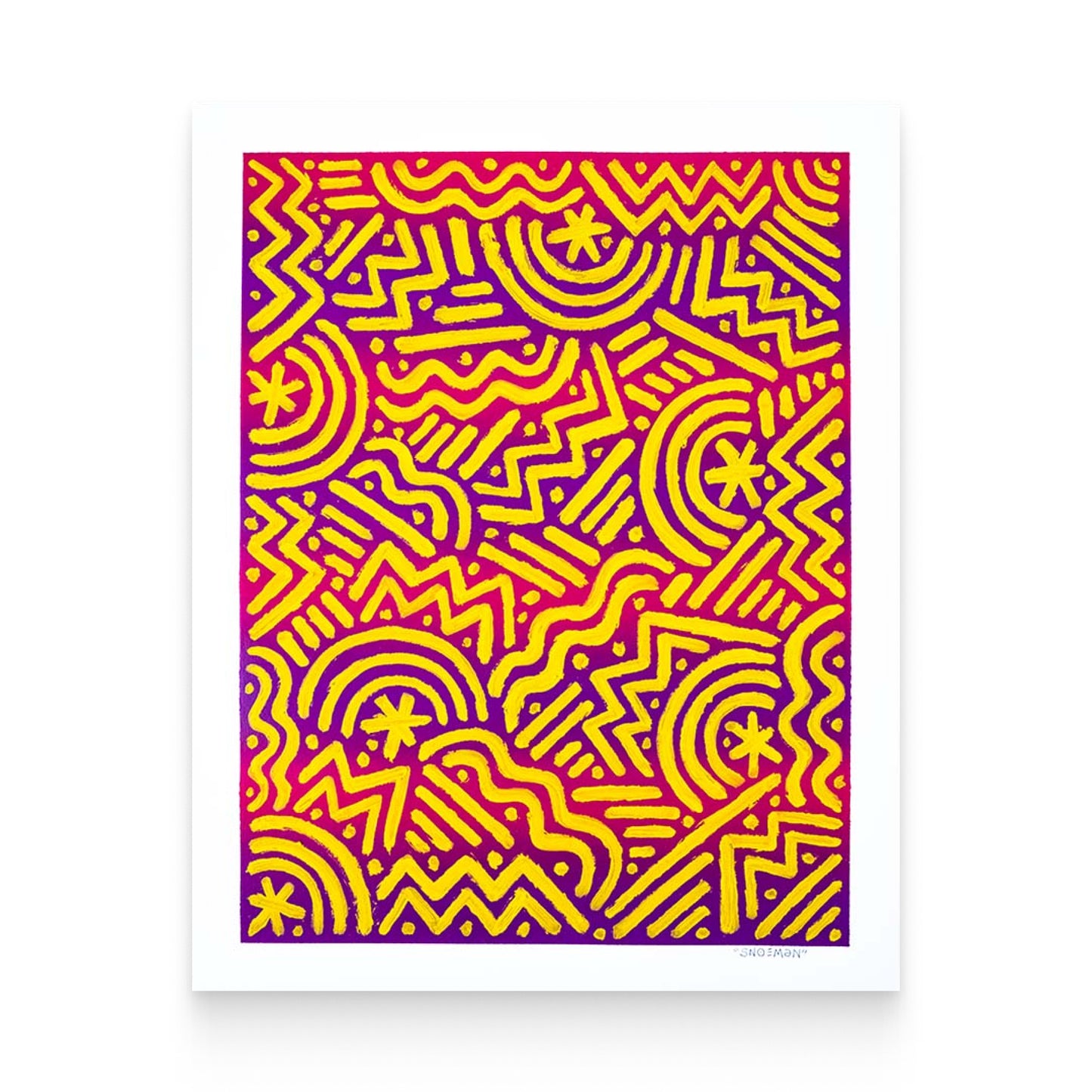 Zig Zag Painting III